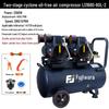 Silent Oil-Free Air Compressor for Woodworking and Auto Repair with High Displacement and Large Pressure Gauge.