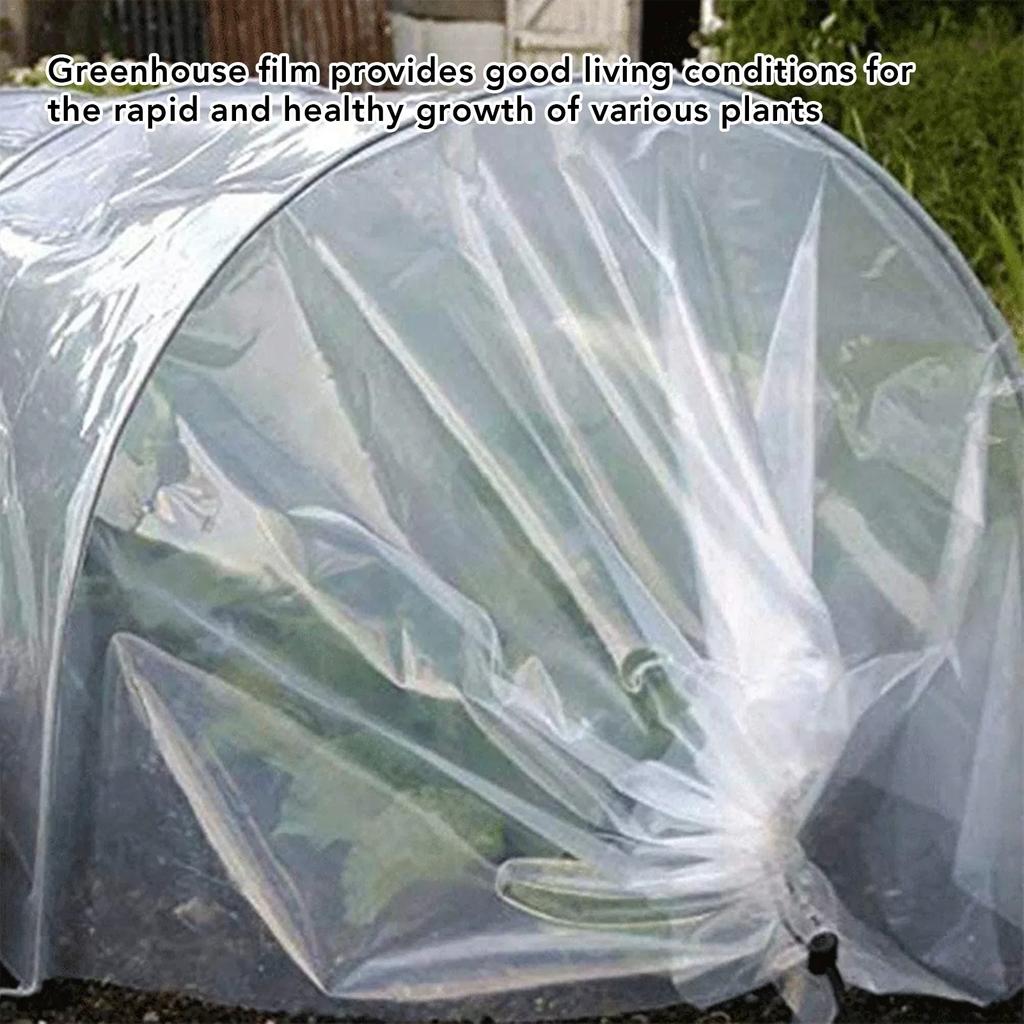 Clear Garden Greenhouse Film Transparent Antifreeze Greenhouse Polyethylene Film For Garden Plant Outdoor 2x6m/2x10m
