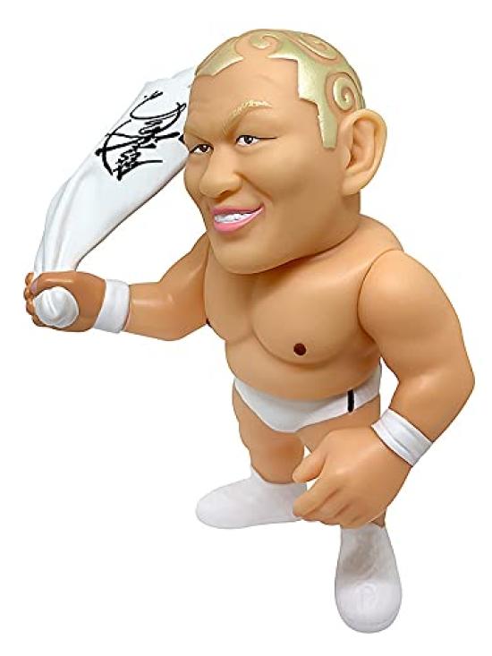 16d Soft Vinyl Collection 015 Minoru Suzuki White Costume Soft Vinyl Painted Action Figure Ver. Non-scale