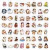 56 Guinea Pig Sticker Packs, Creative Cute Wind Cartoon Small Animal Hand Account Material Decorative Stickers