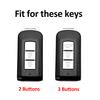 Transparent Tpu Keyless Car Key Case Cover for Mitsubishi Pajero Sport 3 Eclipse Cross L200 Outlander Xpander Triton ASX LANCER