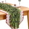1Pcs Christmas Cedar Garland Soft and Thickness Artificial Pine Garlands Greenery Pine Garland for Xmas Holiday Seasonal Decor