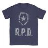 STARS Raccoon Police DepartUnisext T Shirts Unisex WoUnisex Pure Cotton Vintage TShirts Round Collar Tee Shirt Clothing Big Size