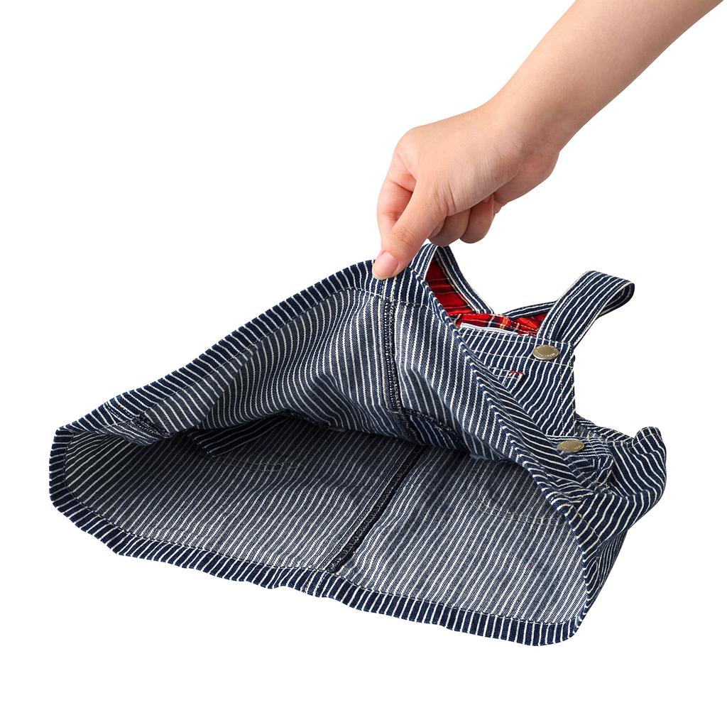 Jumper Hickory Baby L Navy X White [MIKI HOUSE] Skirt, Logo, Girls, Babies, Kids, Clothes, Children's Clothes, 10-1826-495 (90-100cm),