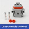 Professional 50A Plug And Socket Featuring Secure Locking Mechanism And Dustproof Design For Reliable Performances