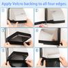Lint Collector bag For Dryer 3PCS Dryer Vent Lint Dust Bag Duct Cover With Adhesive Strips Cleaning Bags For Indoor Apartment