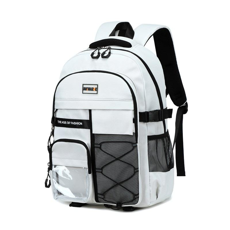 New backpack, junior high school student burden reduction spine protection schoolbag, female high school large-capacity male backpack, high-end niche