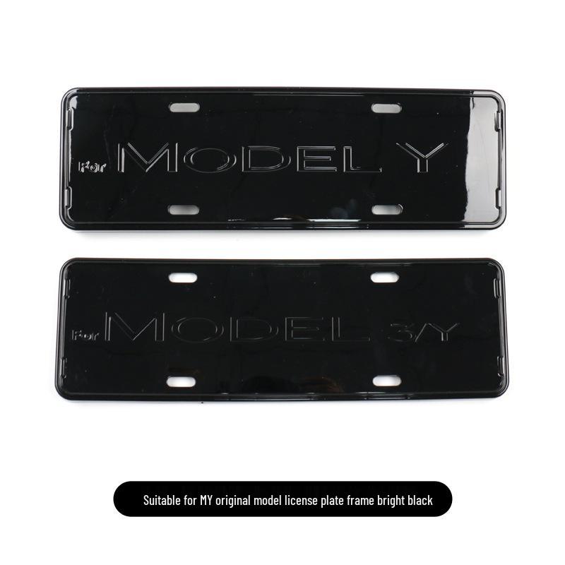 Tesla Model Y License Plate Frame - Original Style Car Modification Accessory
