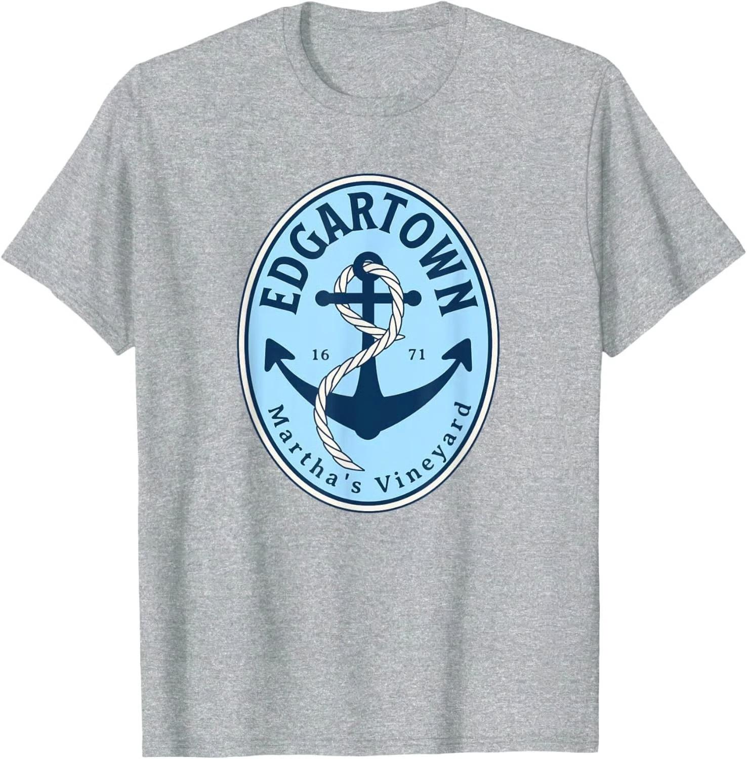 Edgartown Martha s Vineyard MA Souvenir T-Shirt S