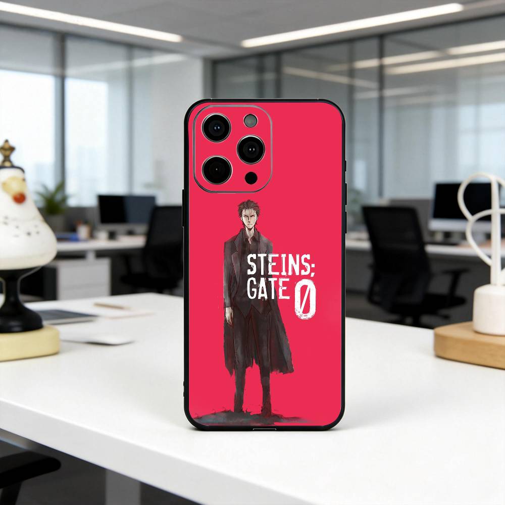 

STEINS R-Ринтаро Окабе GATE Чехол для телефона Силиконовый Мягкий Для IPhone 17 16 15 14 13 12 11 X XR Plus Pro Max Plus iPhone11PROMAX