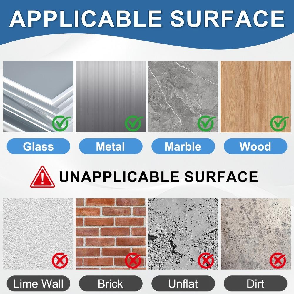 Waterproof and stain-resistant nano-tape, easy to apply to sealing pools, kitchens, and various surfaces in homes and dining