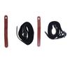 Acoustic Electric Guitar Strap Double Sided Universal Comfortable Stretch Cotton Microfiber Leather