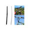 Bike Handlebars Durable Fits 25.4mm Stem Lightweight Flat Bar for Road Bikes