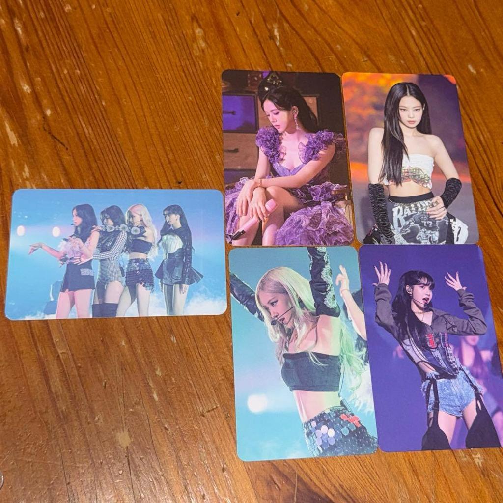 Used THE SHOW BLACKPINK Photocard
