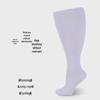 Cross-Border Plus Size Compression Sport Socks - High Elasticity for Obesity