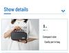 Portable Insulin Cooler Bag with Ice Pack - Compact Insulated Medicine Preservation Set