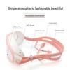 Kids' Large Frame Swimming Goggles with Silicone Strap