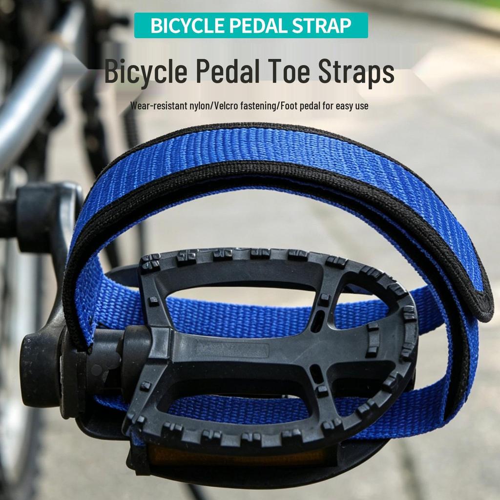 Ultra-light Wear-resistant Nylon Cycling Ankle Straps for Bicycles