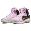 Nike LeBron 9 Regal Pink Men Sneakers Multi-Color Velvet-Brown DJ3908-600