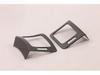 2020 H-1/GRAND STAREX Black Carbon Fiber Front Air Vent Decor