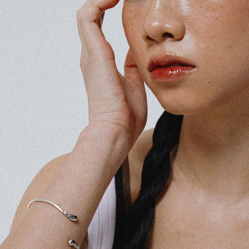 SCALETTO WS009 Curved Bangle Bracelet
