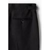 H M Linen Blend Suit Pants Regular Fit Black