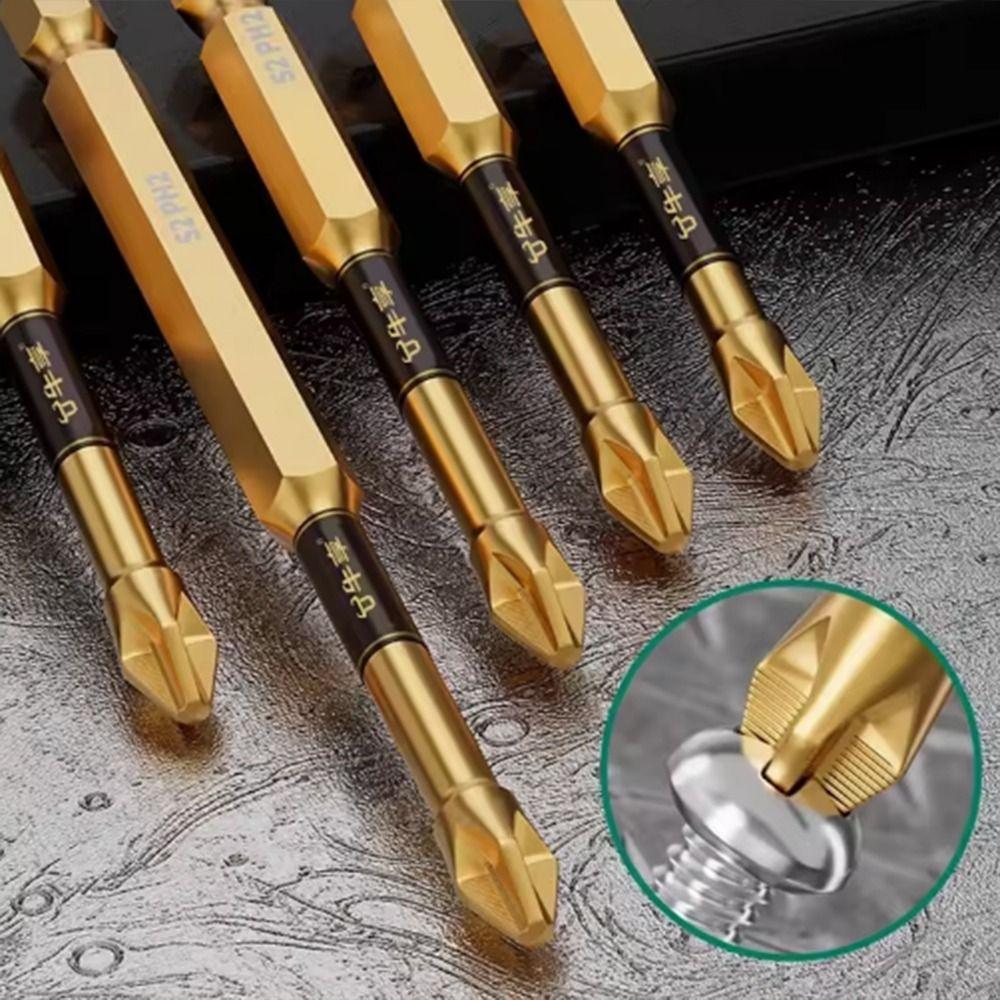 With Magnetizer Cross Head  Bit High Hardness Electric Screwdriver Bit  Screw Driver Hand Tool