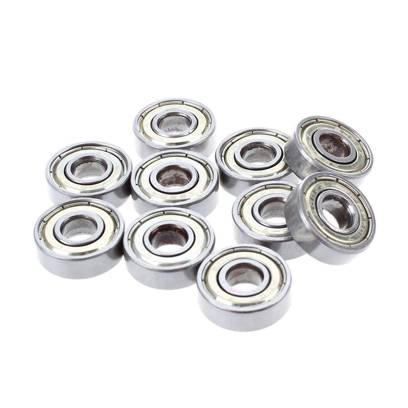 50 Pcs. Ball Bearings Miniature Deep Groove Ball Bearings 608 ZZ 8 X 22 X 7Mm Bearing Steel