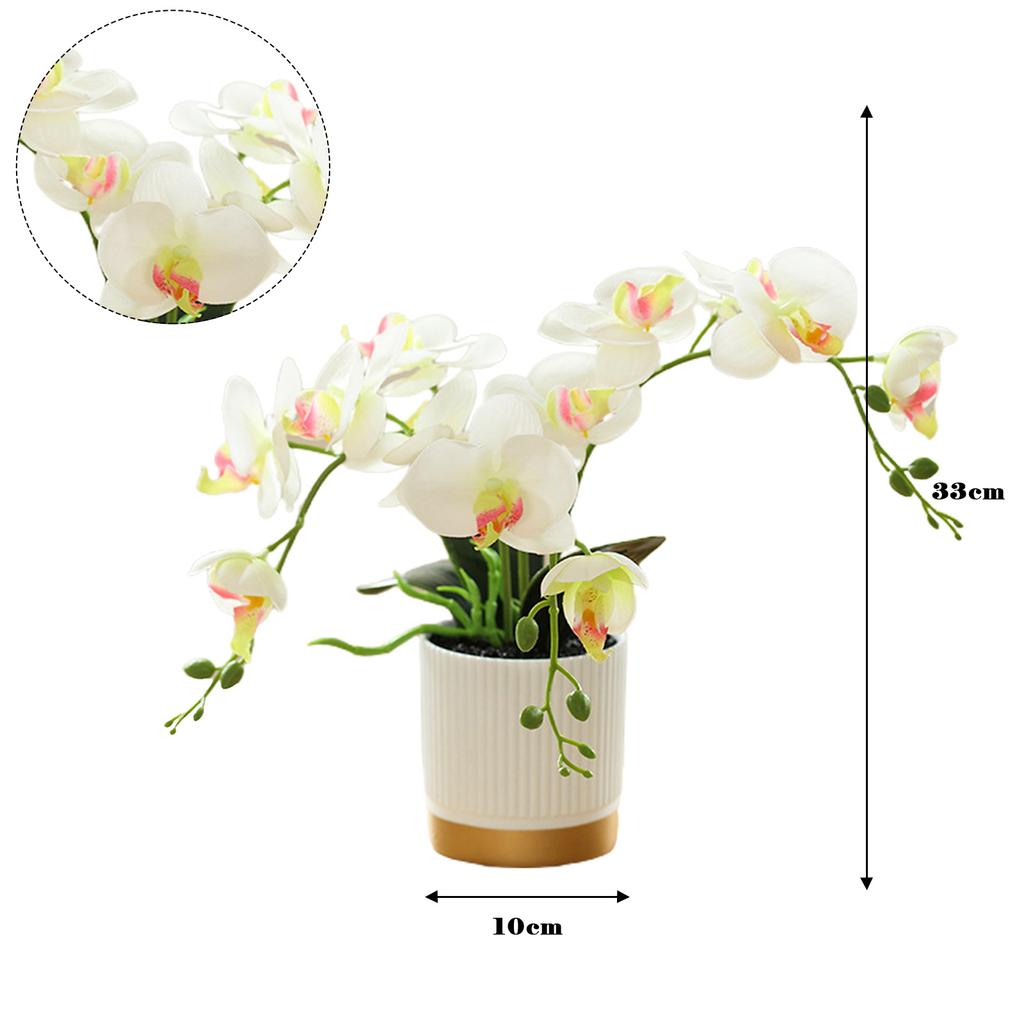Artificial Flower 13 Inch Decoration Gold-bottomed Home