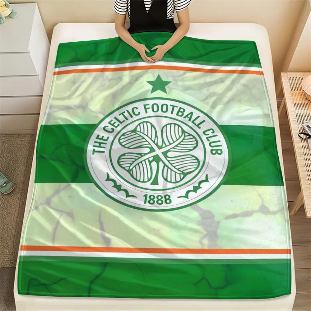 Couverture Flottante Celtic Football Club, Haute qualité Confortable pour Toutes les Saisons, Décoration Intérieure, Chaleur et Confort