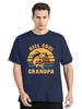 Unisex Reel Cool Grandpa Fishing Gift For Dad Or Grandpa T Shirt Cotton Clothing Amazing Fishing Lover Tee Tshirt Gift Idea Tshirt