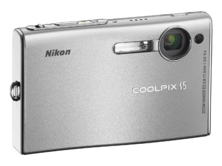 

Цифровий фотоапарат Nikon COOLPIX S5 Silver COOLPIXS5S срібний