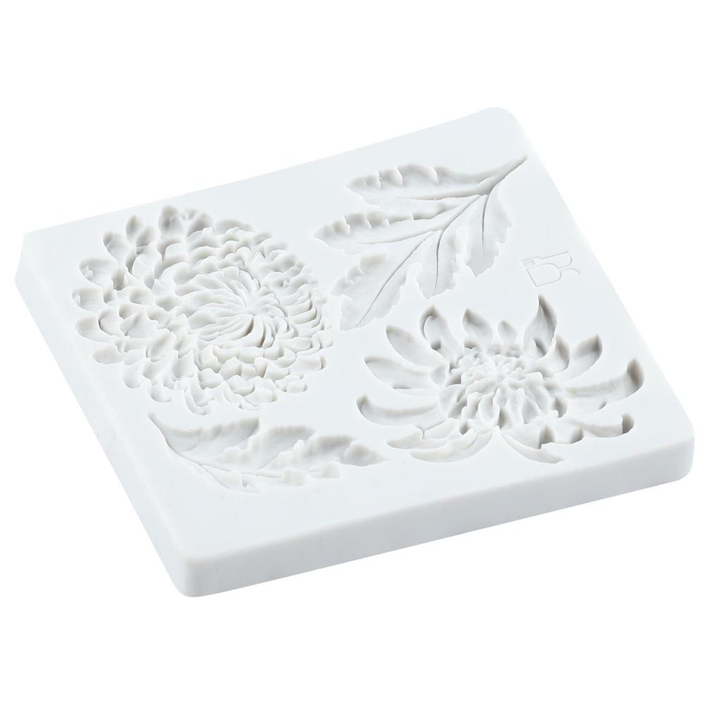 Daisy Flower Silicone Mold Chrysanthemum Fondant Molds Cake Decorating Tools Cupcake Topper Candy Sugar Craft Gum Paste Polymer Clay