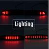 Motorcycle Part Rear Lid Light Trunk LED Tail Brake Turn Signal Lights For Harley Electra Road Glide CVO Ultra Tri Glide 2014+