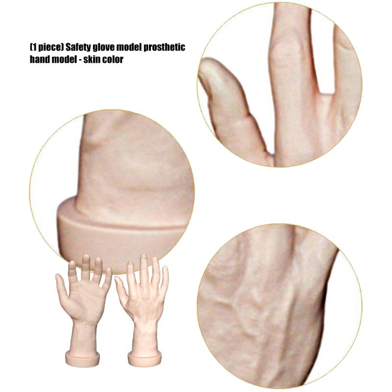 PVC-Schaufensterpuppenhand Realistisches Gefühl Tragbares Display-Werkzeug Flexible Textur für Handschuhe Armbänder Einzelhandelsgeschäft Zubehör