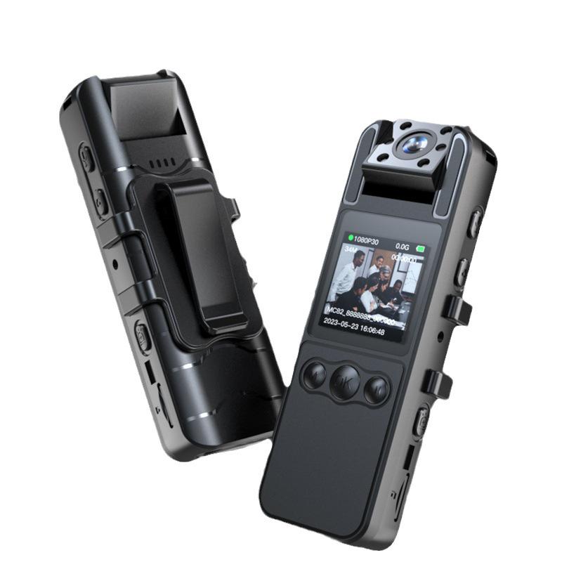 Portable Wearable Camera: Meeting, Screen, & Voice Recorder with Clip-On Design