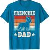 Frenchie Dad Retro French Bulldog Lover Daddy Men T-Shirt