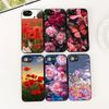 Weiche Hülle für Apple iPhone 17 Pro XS Max Air 6 7 8 Plus 5 + SE 2022 SE2 16E Hülle Handyhülle Mohnblume Blüte Mode