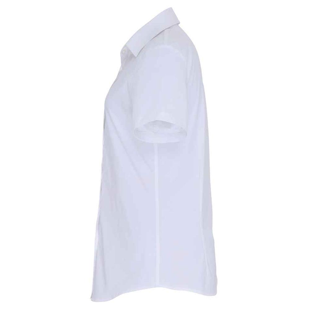Premier Womens/Ladies Cotton Poplin Stretch Short-Sleeved Shirt