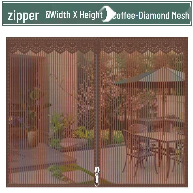 

Miaojiayi Zippered Mosquito Window Screen