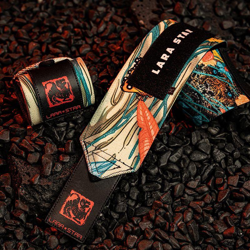 Chinese Zodiac Fitness Wristbands Weightlifting Wrist Strap Booster Belt Pressurized Sports Protection Bench Press Wrist Guard