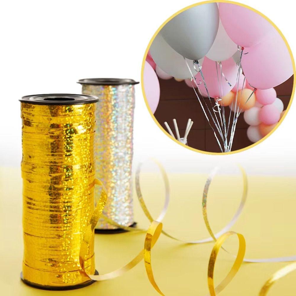 DIY Laser Curling Ribbon Tapes Wrapping Crafts Party Decoration Accessories  Christmas Decoration