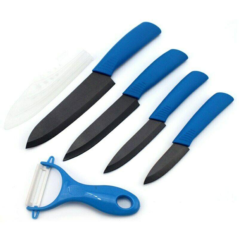 Satın alın 5Pcs Kitchen Knives Durable Rust Lightweight Ceramic Knife