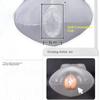 QSM Sex Toy One-piece Transparent Inflatable Gun Frame Pillow Doll Men's Bed Masturbator Fun Can Be Inserted Into Sexual Supplie