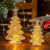 Christmas Tree With Lights Mini Christmas Trees With Led Lights Clear  Table Tree Ornaments For Christmas Decorations
