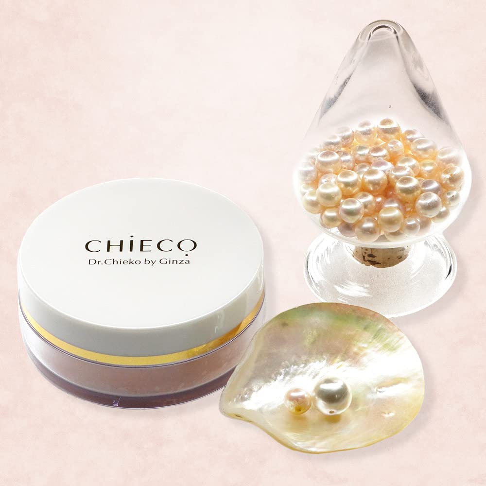 CHIECO Face Powder C Face Powder with Pearl Powder and Rose Placenta Foundation /