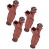 Motoforti 4 Pcs No.35310-2E000 Flow Matched Fuel Injector for Hyundai Elantra 1.8L 2011-2013 Long-lasting Fuel Injector Nozzle