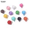 Colorful 18mm Iron Bell Keychain Ornament Pendant