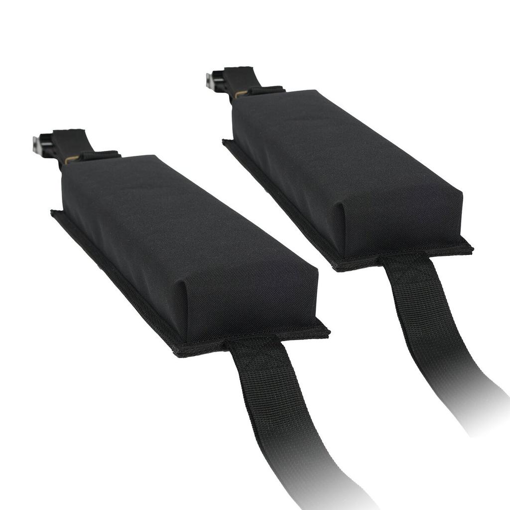 Soft Roof Rack Pads 15.5in 176lbs Load Capacity for Kayak Canoe Surfboard