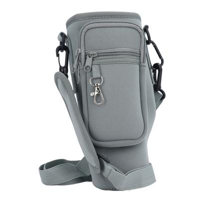 Držák na láhev na vodu Vodotěsný Nastavitelný ramenní popruh 30oz Taška na přenášení láhve na vodu s telefonem